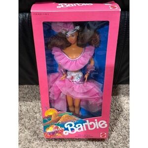 Mattel Barbie Dolls of the World Collection Brazilian Barbie Doll Pink Outfit